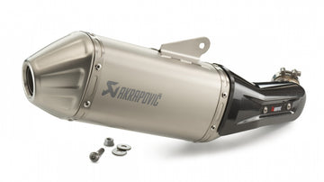 Akrapovic Slip-On Exhaust for KTM 390 Adventure